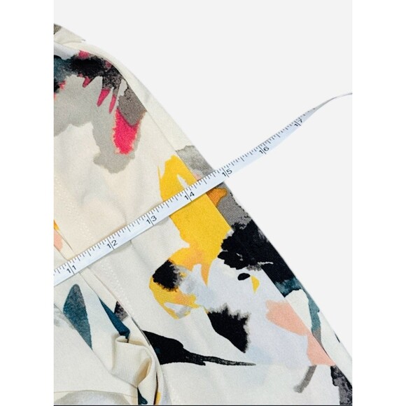 BCBGENERATION XS Floral Wrap Mini  Dress Long Sleeve Multi Color Bohemian Chic - Picture 6 of 10